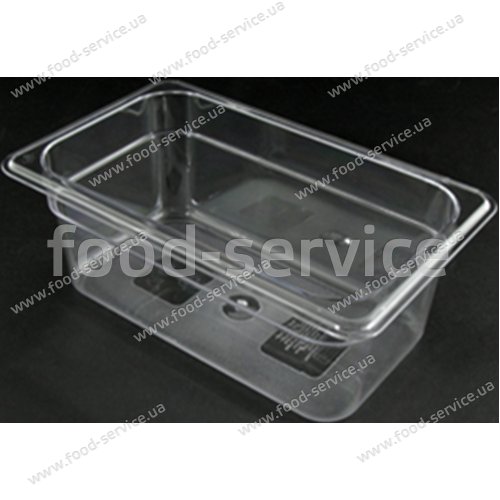 Гастроемкость Brillis GN1/4-65 (265х162х65) из поликарбоната прозрачная